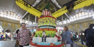 Bolo de Natal é atração do Mercado Público de Porto Alegre