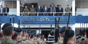 Vice-presidente Mourão participa de passagem de comando em Ijuí