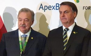 Presidente da FIERGS se encontra com presidente Jair Bolsonaro em seminário nos EUA