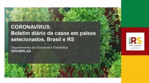 RS: Estudo do Governo Estadual atualiza cenários de avanços da Covid-19 no Estado