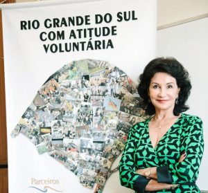 Parceiros Voluntários apresenta mudança na presidência de seu Conselho de Administração. Maria Elena Pereira Johannpeter passou o cargo para Daniel Santoro em videoconferência