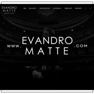 Maestro Evandro Matté lança novo site e reestrutura canal no YouTube