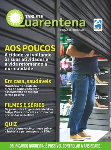 2ª Edição da revista QUARENTENA já nas ruas de Porto Alegre