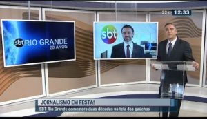 SBT Rio Grande completa 20 anos nesta quarta-feira. Emissora comemora também hoje 39 anos no Rio Grande do Sul