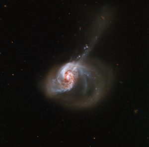 Anel Estelar: NGC 1614 é fotografada pelo telescópio espacial Hubble da NASA / ESA
