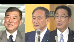 Candidatos a substituir premiê Abe na liderança do PLD fazem último dia de campanha; NHK