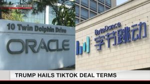 Trump aprova acordo entre empresas dos EUA e China sobre o TikTok; NHK