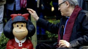 Cartunista argentino e criador da Mafalda, Quino morre aos 88 anos