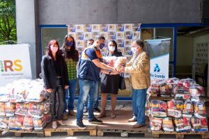 RS: Projeto Live Grenal Desafio da Solidariedade se encerra com cerca de 3,4 toneladas de alimentos arrecadados