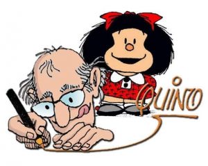 Memorabilia: Quino criador ou criatura de Mafalda? ; por Márcio Pinheiro*