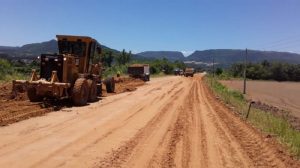 Começam obras de pavimentação do acesso a Faxinal do Soturno