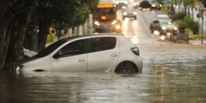 Destelhamentos e quedas de árvores são principais estragos do temporal em Porto Alegre; Correio do Povo