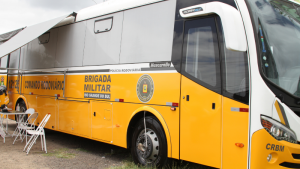 RS: SJCDH participa da primeira ação de ônibus entregue ao Comando Rodoviário da Brigada Militar