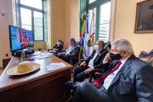 Porto Alegre: Melo participa de mediação sobre transporte público