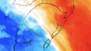 METSUL: Domingo dos gaúchos terá radical mudança do tempo Prepare-se para uma muito rápida troca de massas de ar com vento forte