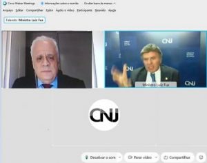 Breier se reúne com presidente do CNJ para tratar da reabertura dos fóruns, retomada dos prazos e digitalização dos processos físicos na Justiça do Rio Grande do Sul