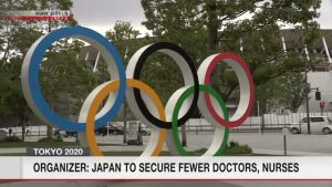 Comitê organizador reduz o número de médicos e enfermeiros para os Jogos de Tóquio; NHK