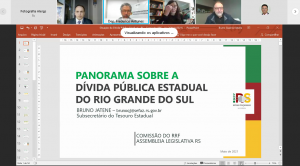 RS: Subsecretário apresenta panorama geral da dívida gaúcha