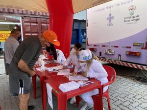 Covid-19: Vacinação neste domingo será em unidade móvel na Lomba do Pinheiro