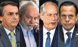 Bolsonaro, Lula, Ciro e Doria já avaliam perfis para vice em 2022; veja preferências de cada um; O Globo