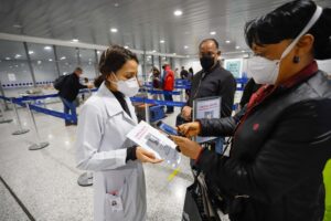 Covid-19: Ação no aeroporto testa 4.915 pessoas em 12 dias