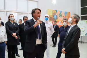 Bolsonaro visita Aurora Alimentos