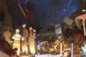 Prédio de quatro andares desaba na zona oeste do Rio de Janeiro; Metrópoles