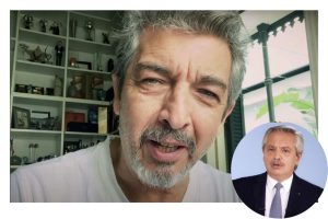 Espantado: a reação de Ricardo Darín ao saber ao vivo dos ditos de Alberto Fernández; La Nacion