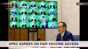 Líderes da Cooperação Econômica Ásia-Pacífico firmam acordo por acesso justo às vacinas contra o coronavírus; NHK