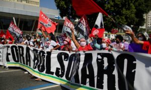 Manifestantes voltam às ruas por impeachment de Bolsonaro e rapidez na vacinação; O Globo