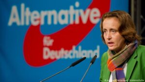 Uma deputada da ultradireita alemã no Brasil; Deutsche Welle