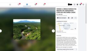 Facebook promete coibir postagens que anunciam venda ilegal de terras na Amazônia; BBC