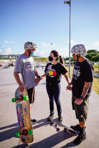 Porto Alegre: Campanha de conscientização é promovida na pista de skate da Orla