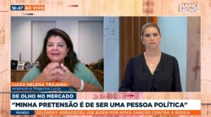 Semana da Mulher: A empreendedora Luiza Trajano fala sobre economia, política e outros assuntos com Juliana Rosa; por Felipe Vieira