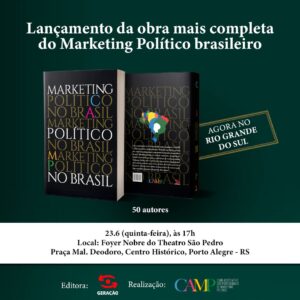 Livro sobre marketing político no Brasil é lançado no Rio Grande do Sul