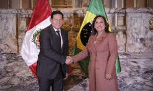 Vice-presidente do Brasil se reúne com presidente em exercício do Peru