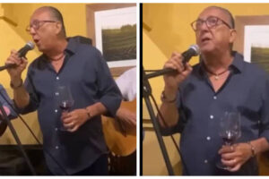 Galvão Bueno canta em restaurante no RS: 'Ser gaúcho é ser diferente'; Folha de São Paulo