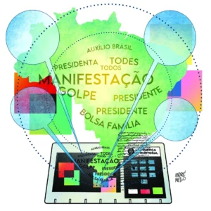 'Todes', 'golpe', 'bolsa família': polarização leva a quadro de divisão semântica no país, por Nicolas Iory/O Globo