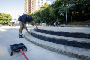 Pista de skate do IAPI marca parceria social do STU com Porto Alegre