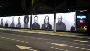 Comunicadores são homenageados na quarta fase do Muro da Mauá; do Coletiva.Net