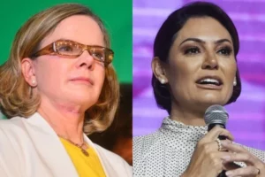 Gleisi chama Michelle Bolsonaro de 