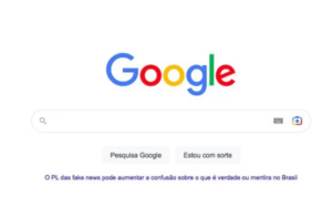 STF e governo reagem à investida do Google e plataformas contra o PL 2630 das Fake News, por Isabella Alonso Panho e Rayssa Motta/O Estado de São Paulo