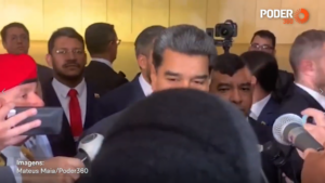 Entrevista de Nicolás Maduro no Itamaraty termina com agressão a jornalistas/Poder360