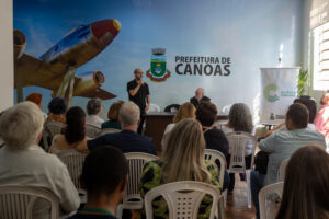 Representantes da cultura literária de Canoas se reúnem com diretor do Ministério da Cultura