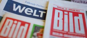 Tabloide alemão substituirá profissionais por IA, da Deutsche Welle
