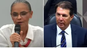 Presidente da CPI do 8 de janeiro e relator do marco temporal critica Marina Silva: 'Ministra xiita', por Luísa Marzullo/O Globo