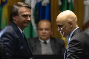 Bolsonaro vê artifício de Moraes manter relatoria de inquérito, por Paulo Cappelli/Metrópoles