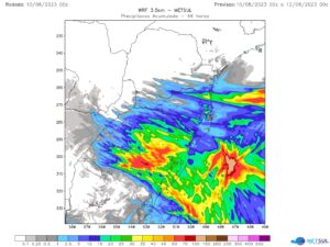 RS: Eclima alerta para risco de vendaval em Canoas