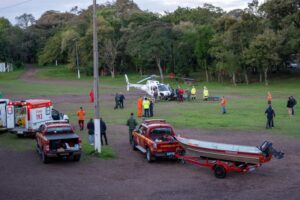 Estado mobiliza mais de 900 servidores e dez helicópteros para resgate e apoio às comunidades