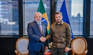 Lula e Zelensky tiveram 